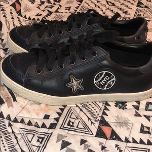 Coach Leather tennis shoes